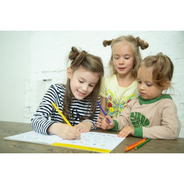Реши-пиши. Тетрадь с развивающими заданиями для детей 5-6 лет.