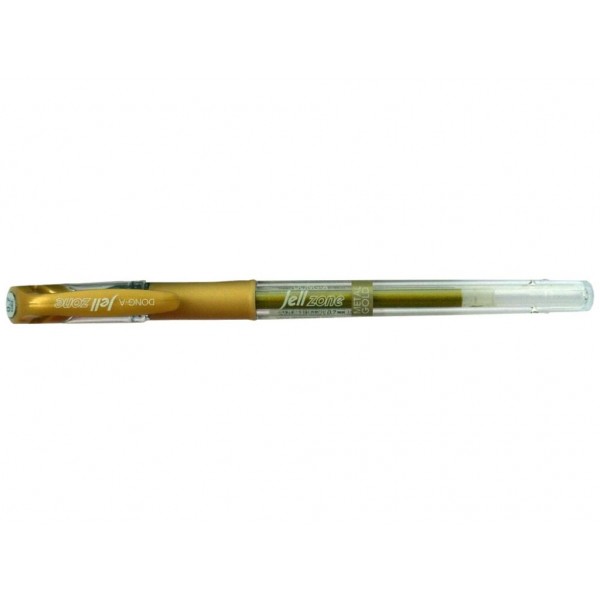 Ручка гелевая DONG-A Jell Zone, 0.5 мм, золотая