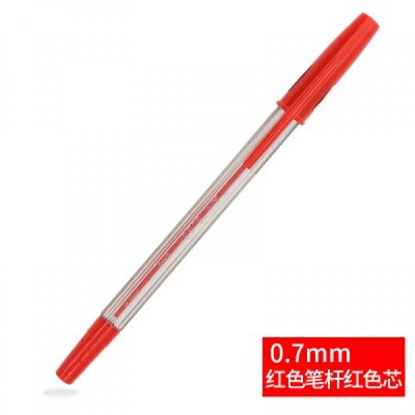 Ручка шариковая UNI SA-S, 0.7 мм, красная