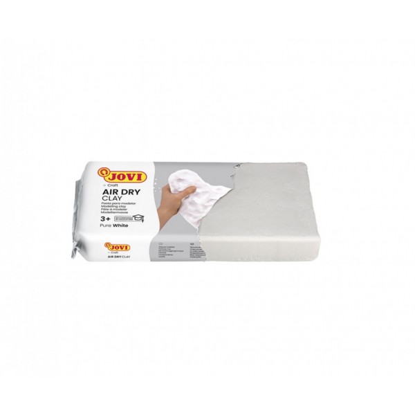 Паста для моделирования JOVI AIR DRY, 250 гр., отвердевающая, белая
