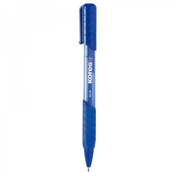 Automatic Ballpoint Pen KORES К6, 0.7 mm, blue