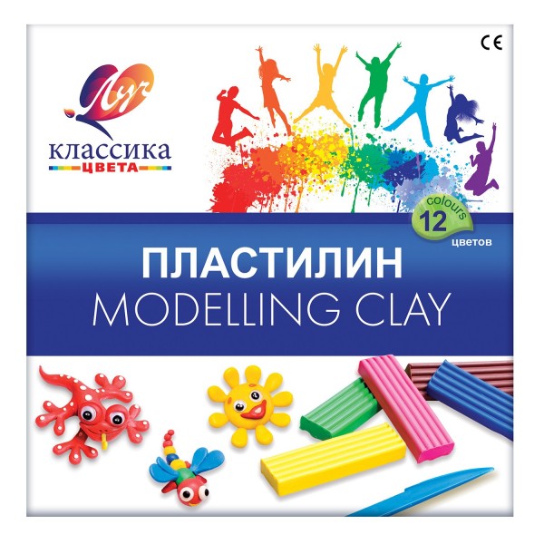 Modelling clay Luch Classic 12 colors