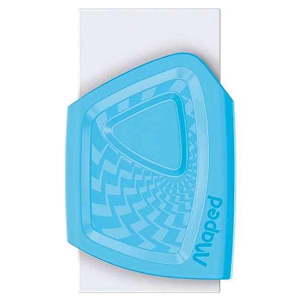 Eraser Maped Precision in blue plastic case