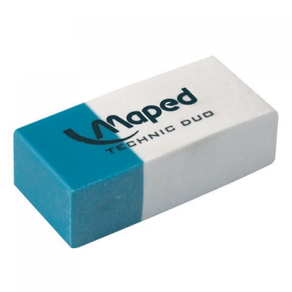 Eraser Maped Technic Duo