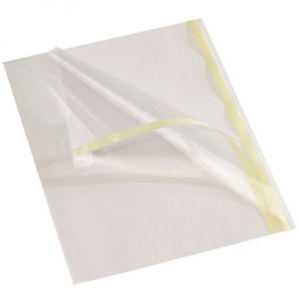 Universal covers, self-adhesive, transparent, thick, 5 pcs