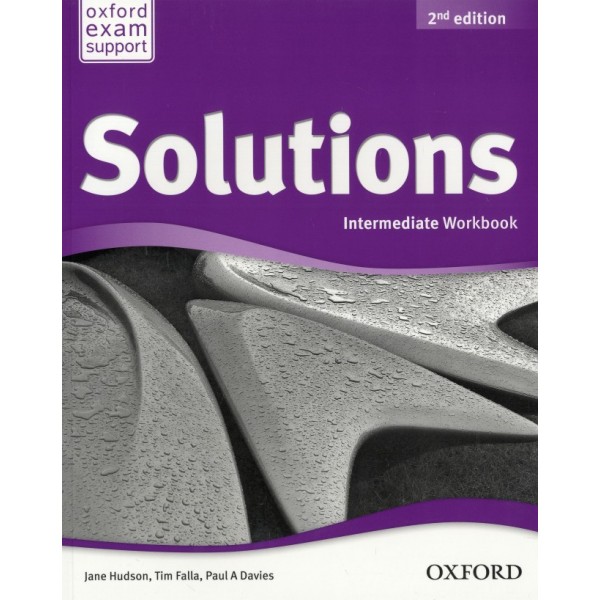 Solutions 2nd Edition Intermediate Workbook / рабочая тетрадь